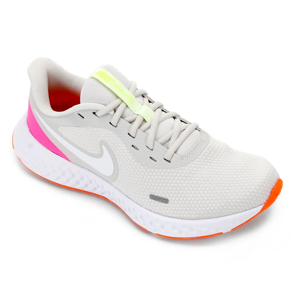 Tenis Nike Revolution 5 Feminino Rosa E Dourado Zattini