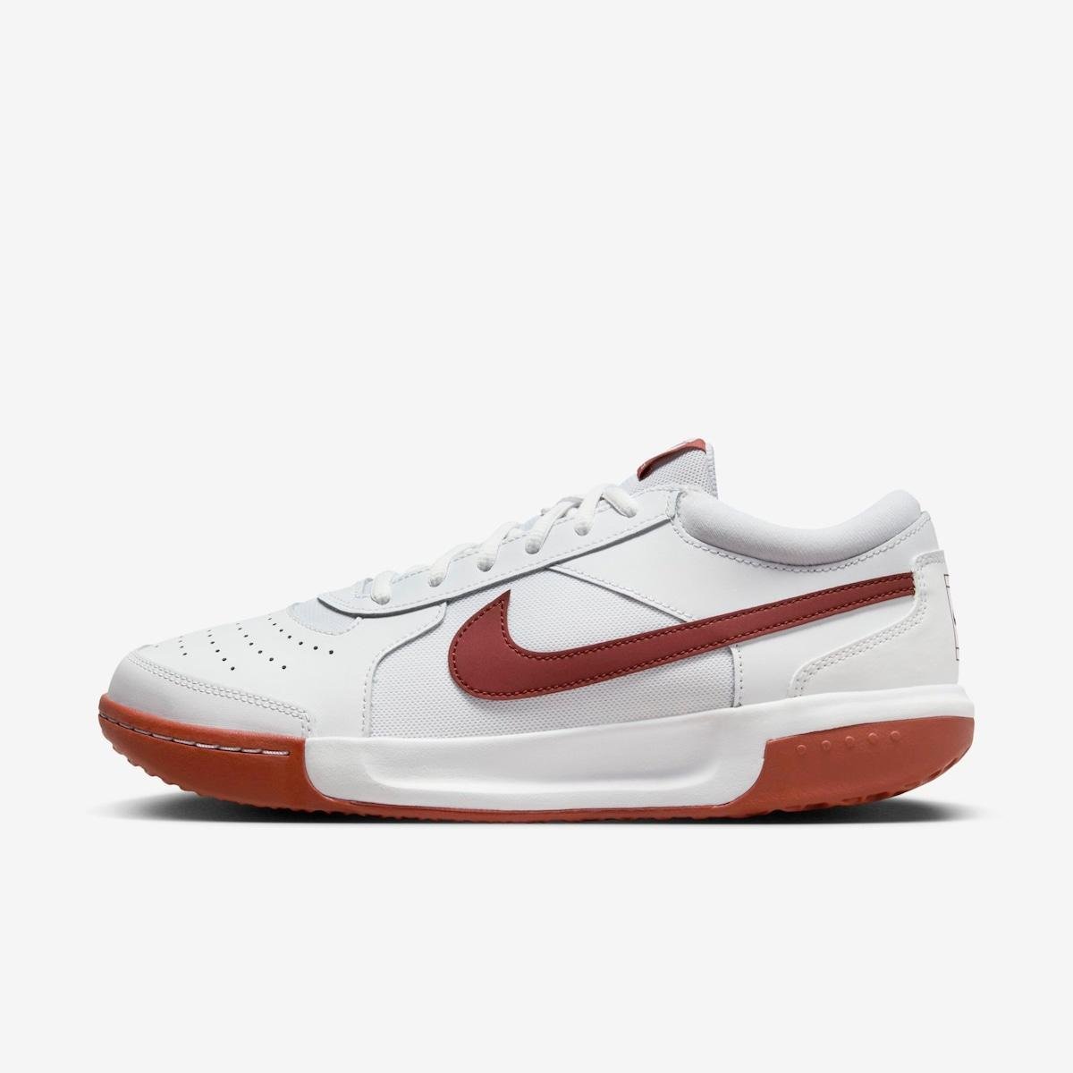 Tênis NikeCourt Air Zoom Lite 3 Masculino - Branco Menor preço em Tênis NikeCourt Air Zoom Lite 3 Masculino - Branco