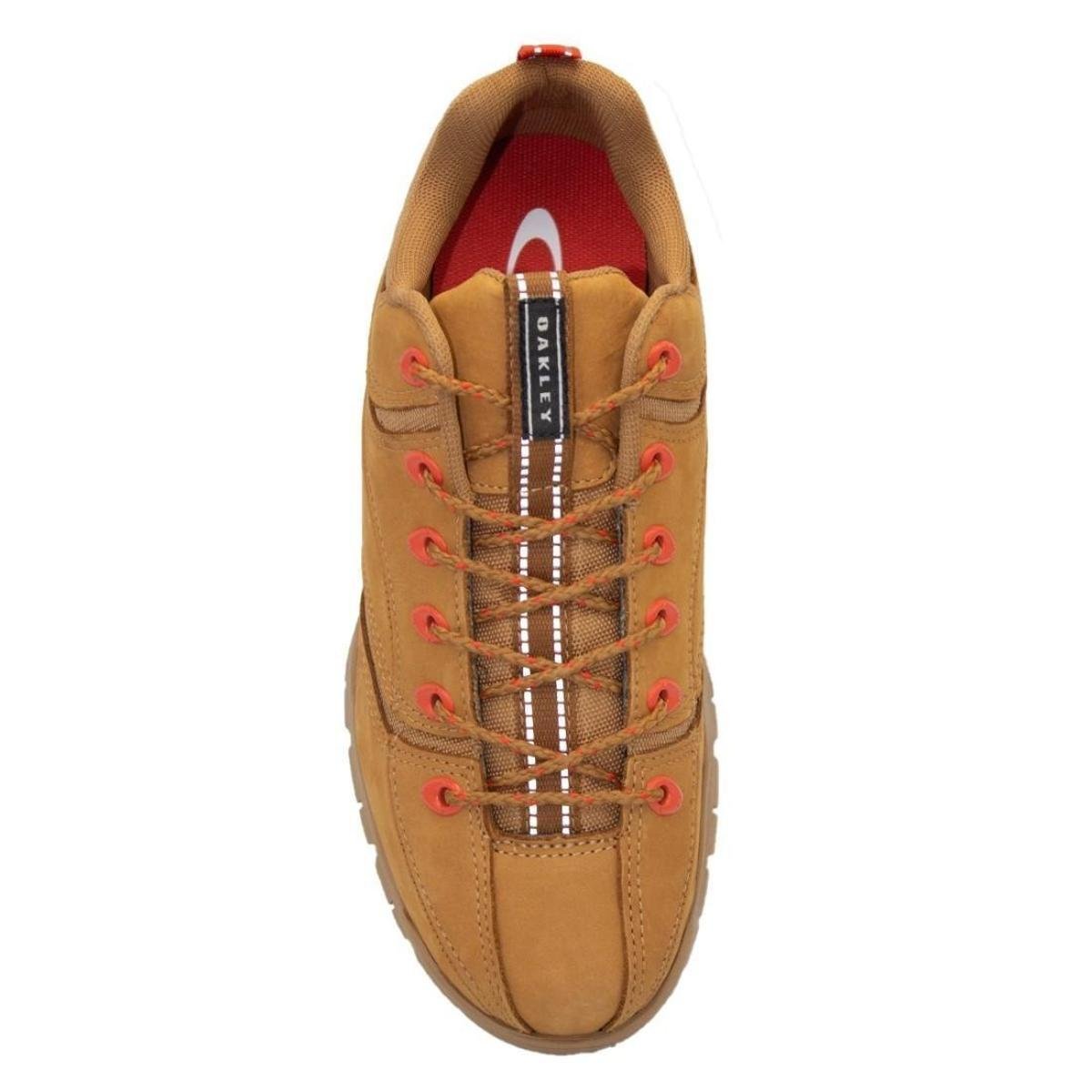 Marrom Claro Tenis Oakley Marrom E Laranja Marrom Claro Botinha Da