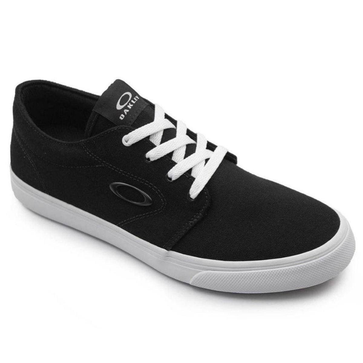 Tênis Oakley Split Masculino - Preto+Branco Menor preço em Tênis Oakley Split Masculino - Preto+Branco
