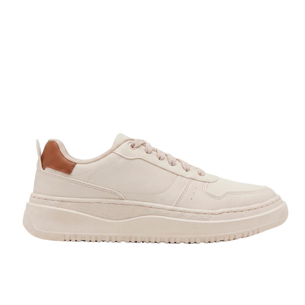Tenis Ogochi Bege Street Sintetico