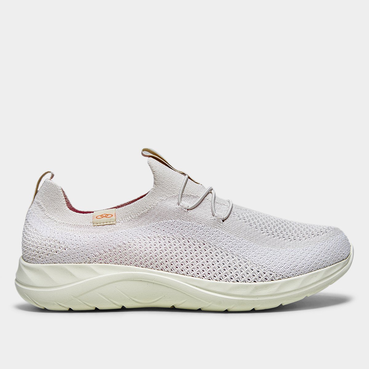 Tênis Olympikus 129G Ultraleve Feminino - Areia Menor preço em Tênis Olympikus 129G Ultraleve Feminino - Areia