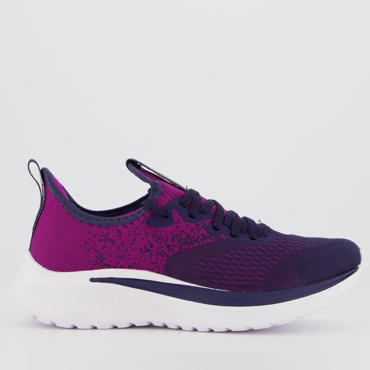 Tênis Olympikus Bravo Feminino Roxo - Roxo Menor preço em Tênis Olympikus Bravo Feminino Roxo - Roxo