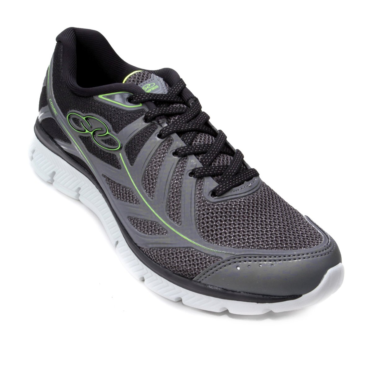 Tênis Olympikus Cosmic - Chumbo+Preto Menor preço em Tênis Olympikus Cosmic - Chumbo+Preto