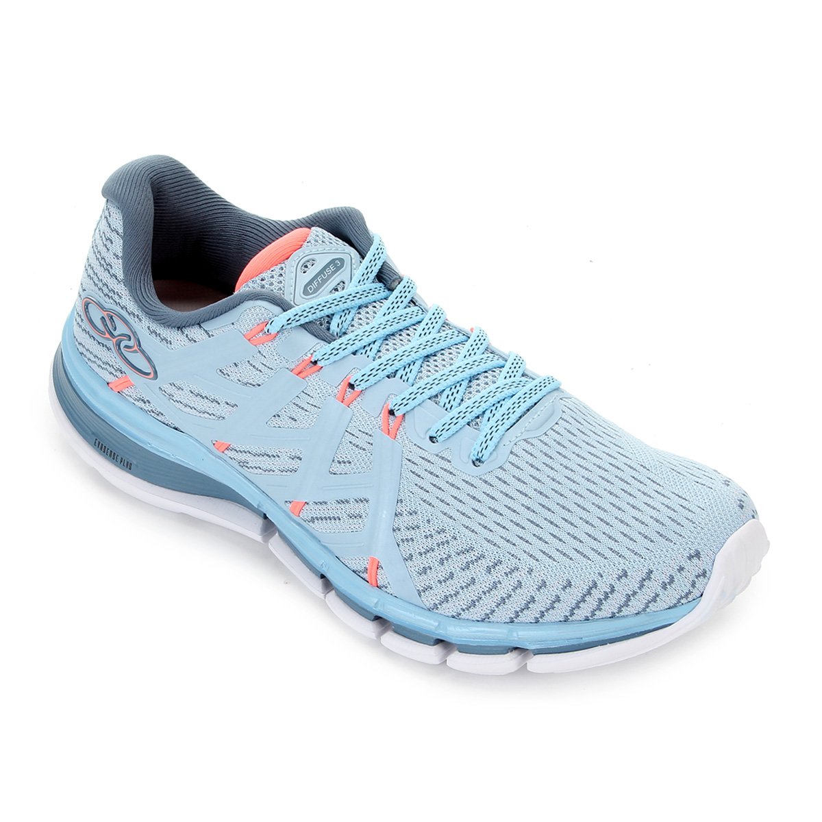 Tênis Olympikus Diffuse 3 - Azul Menor preço em Tênis Olympikus Diffuse 3 - Azul