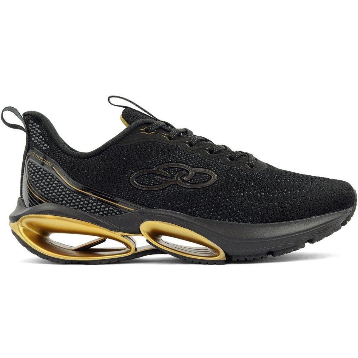 Tenis Olympikus Elo Masculino - Preto+dourado Menor preço em Tenis Olympikus Elo Masculino - Preto+dourado