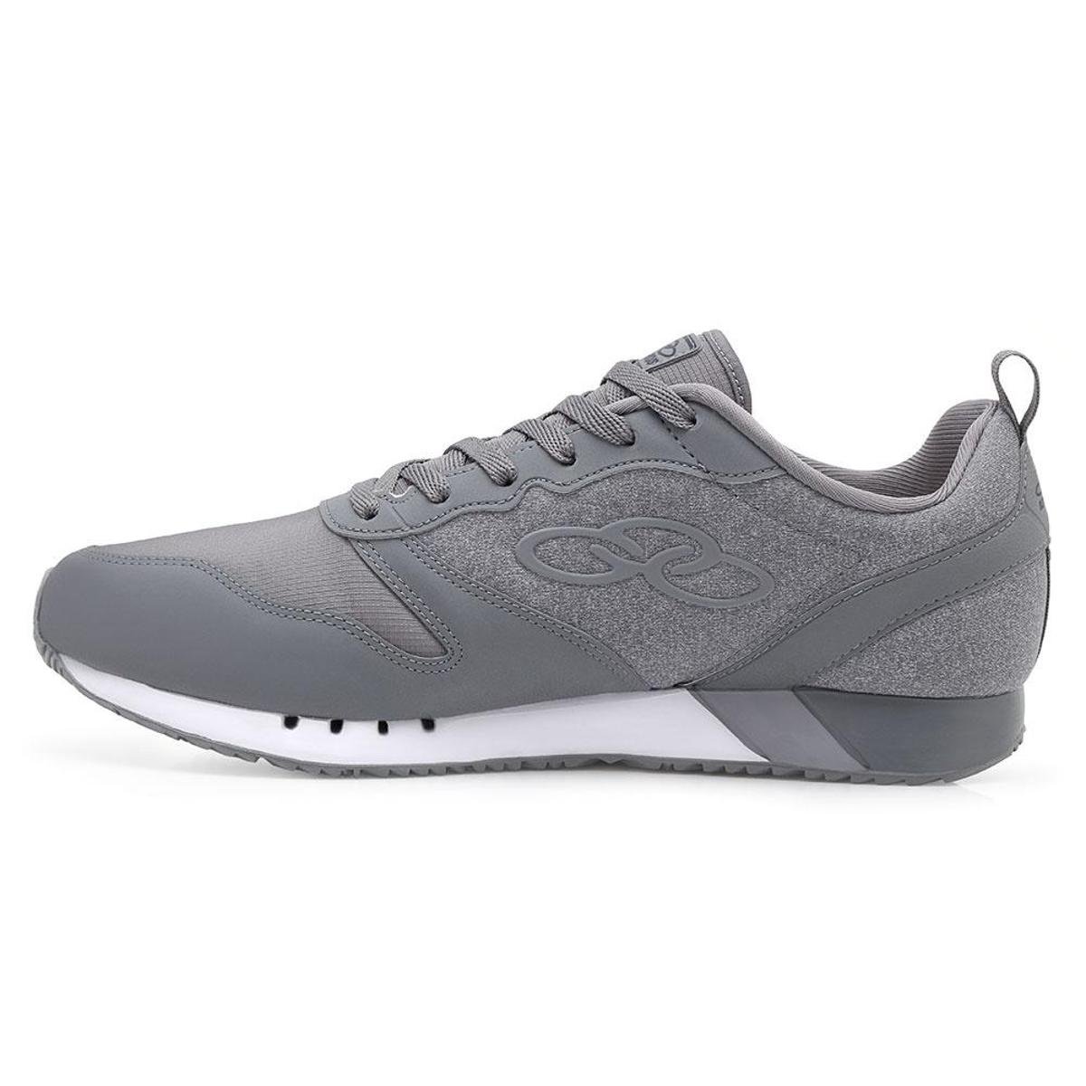 tênis couro olympikus flashback