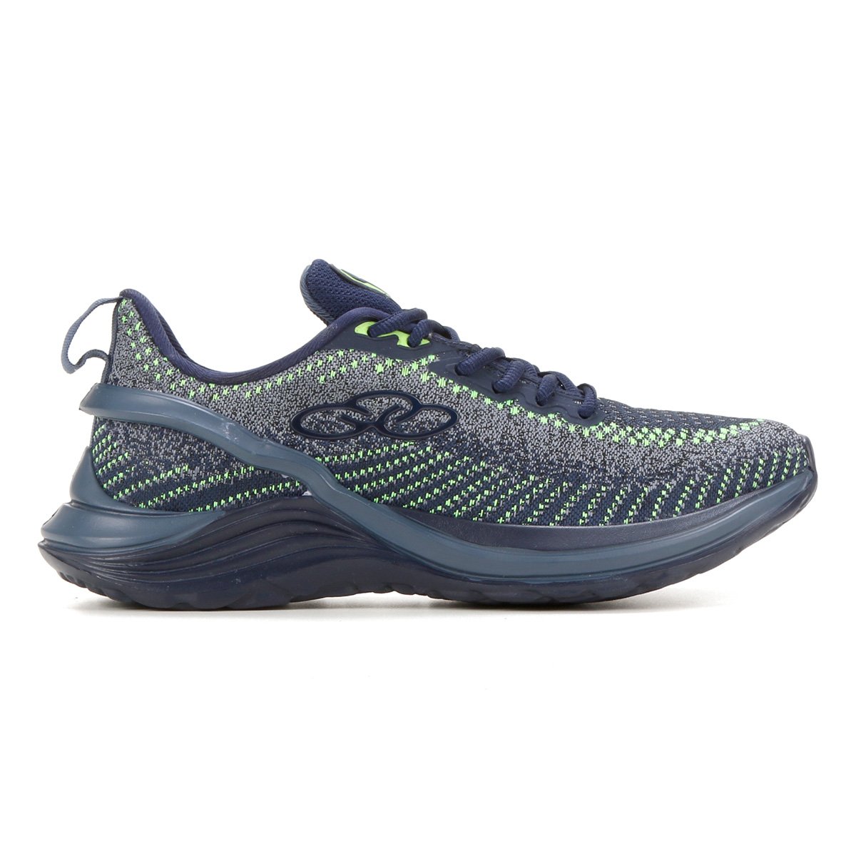 Tênis Olympikus Tropico - Marinho+Verde Menor preço em Tênis Olympikus Tropico - Marinho+Verde