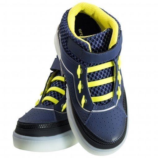 tênis ortopé zip max led estica e puxa com rodinhas