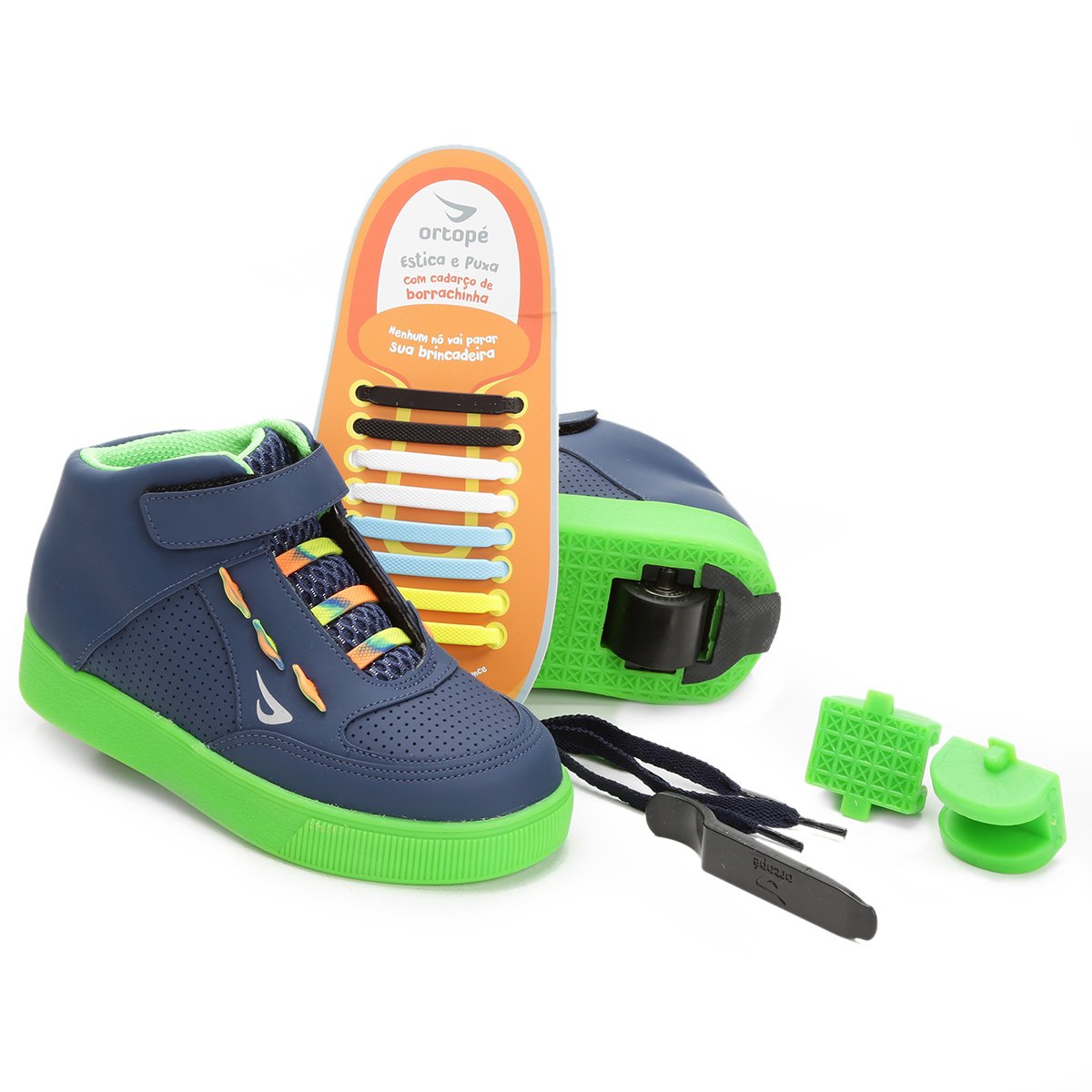 tenis ortopedico cano alto infantil masculino