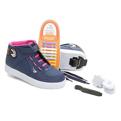 tênis de rodinha de unicórnio