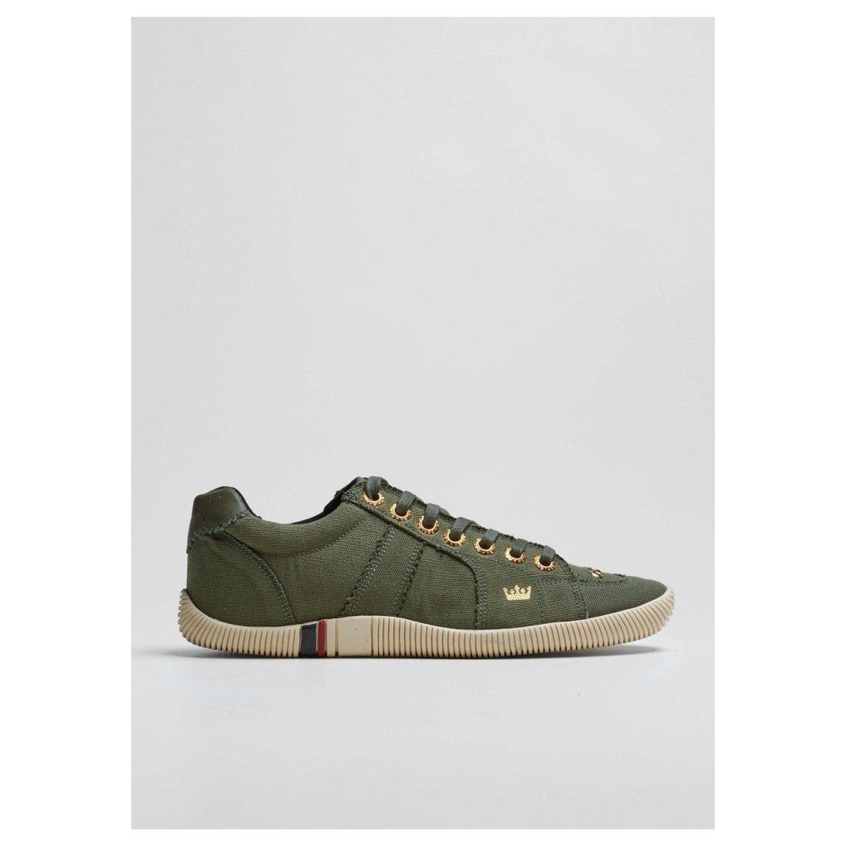 Osklen Riva Osklen Verde Militar Tênis Masculino Riva Elástico