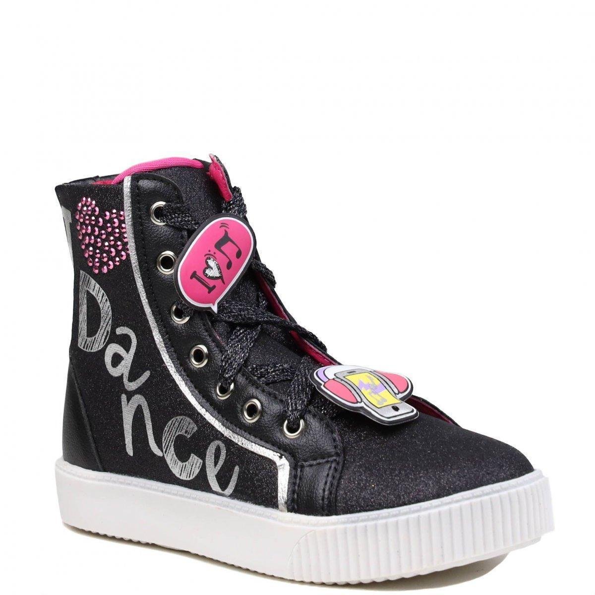 Pampili Tenis Feminino Infantil Cano Alto Pampili Tenis Cano Alto