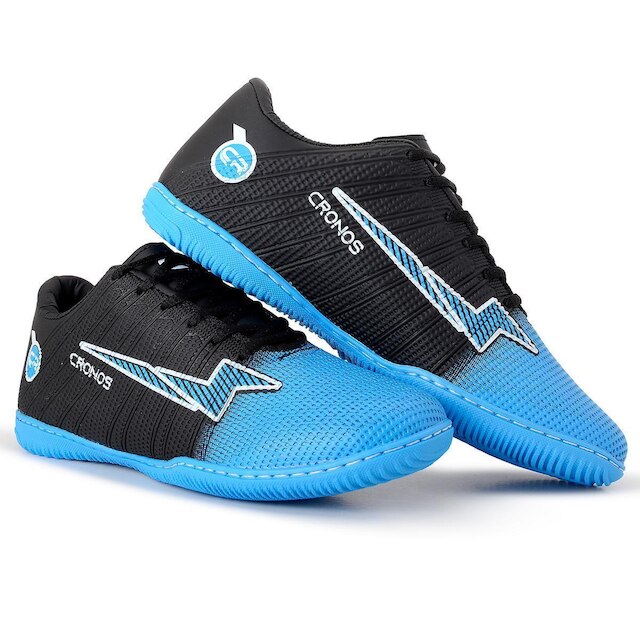 Tenis para futsal Cronos futebol de quadra salão Masculino Feminino Sola Costurada