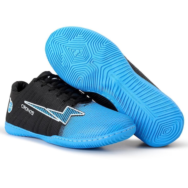 Tenis para futsal Cronos futebol de quadra salão Masculino Feminino Sola Costurada
