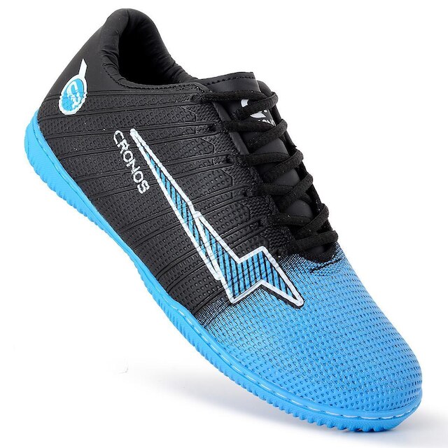 Tenis para futsal Cronos futebol de quadra salão Masculino Feminino Sola Costurada