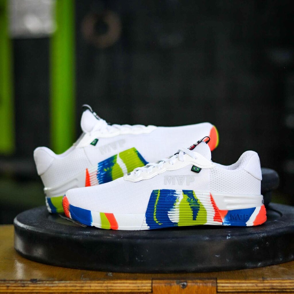 Tenis Para Treino Cross Mvp 5x5 - White Splash