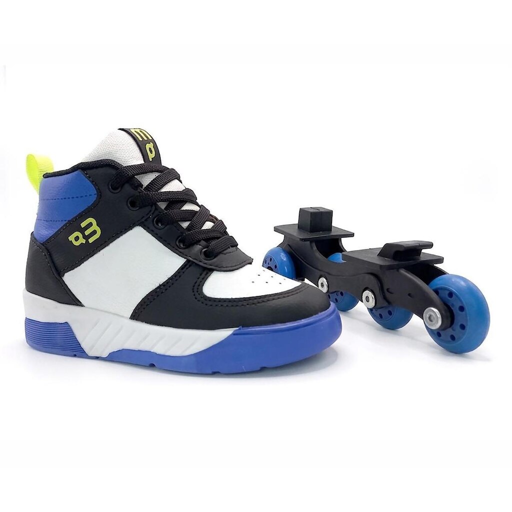 Tênis Patins Infantil Unissex 2 Rodinhas Removíveis Masculino Feminino