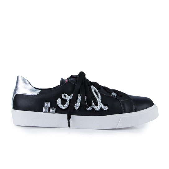 Tênis Paula Brazil Love Sketches Feminino - Preto