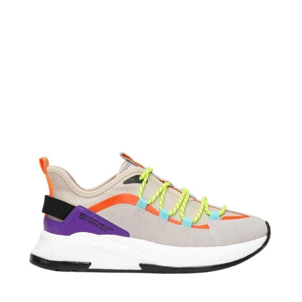 Tenis Petite Jolie Puff Sneaker Gelo Multi
