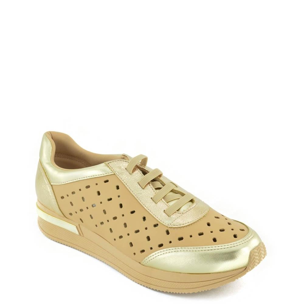 tenis piccadilly dourado