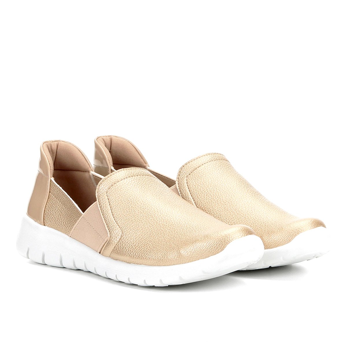 tenis piccadilly dourado