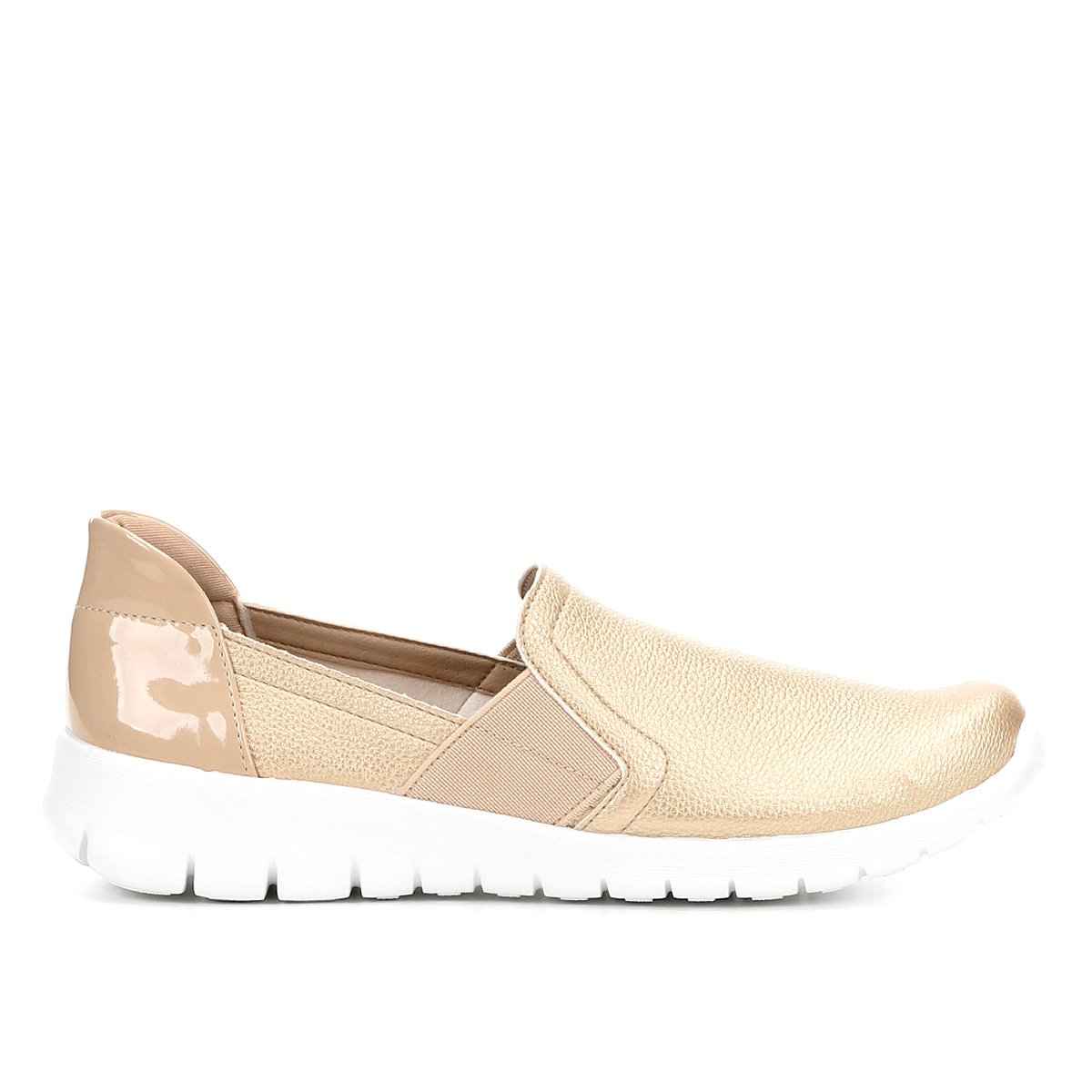 tenis piccadilly dourado