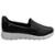 Tênis Piccadilly Ortopédico Calce Fácil Feminino - Preto