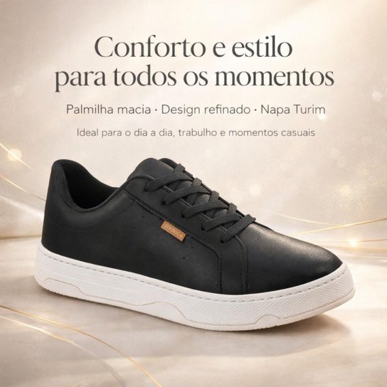 Tênis Plataforma Moleca Feminino Amortecimento