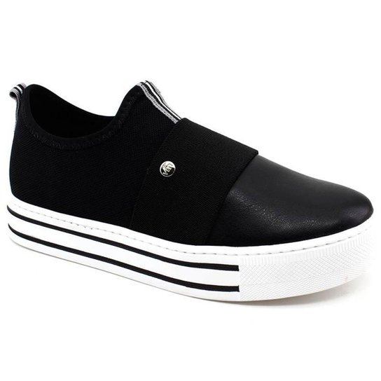 Tênis Plataforma Via Marte Feminino - Preto