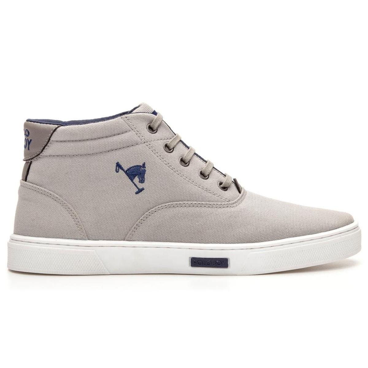 Tênis Polo Joy Masculino - Cinza Claro | Zattini