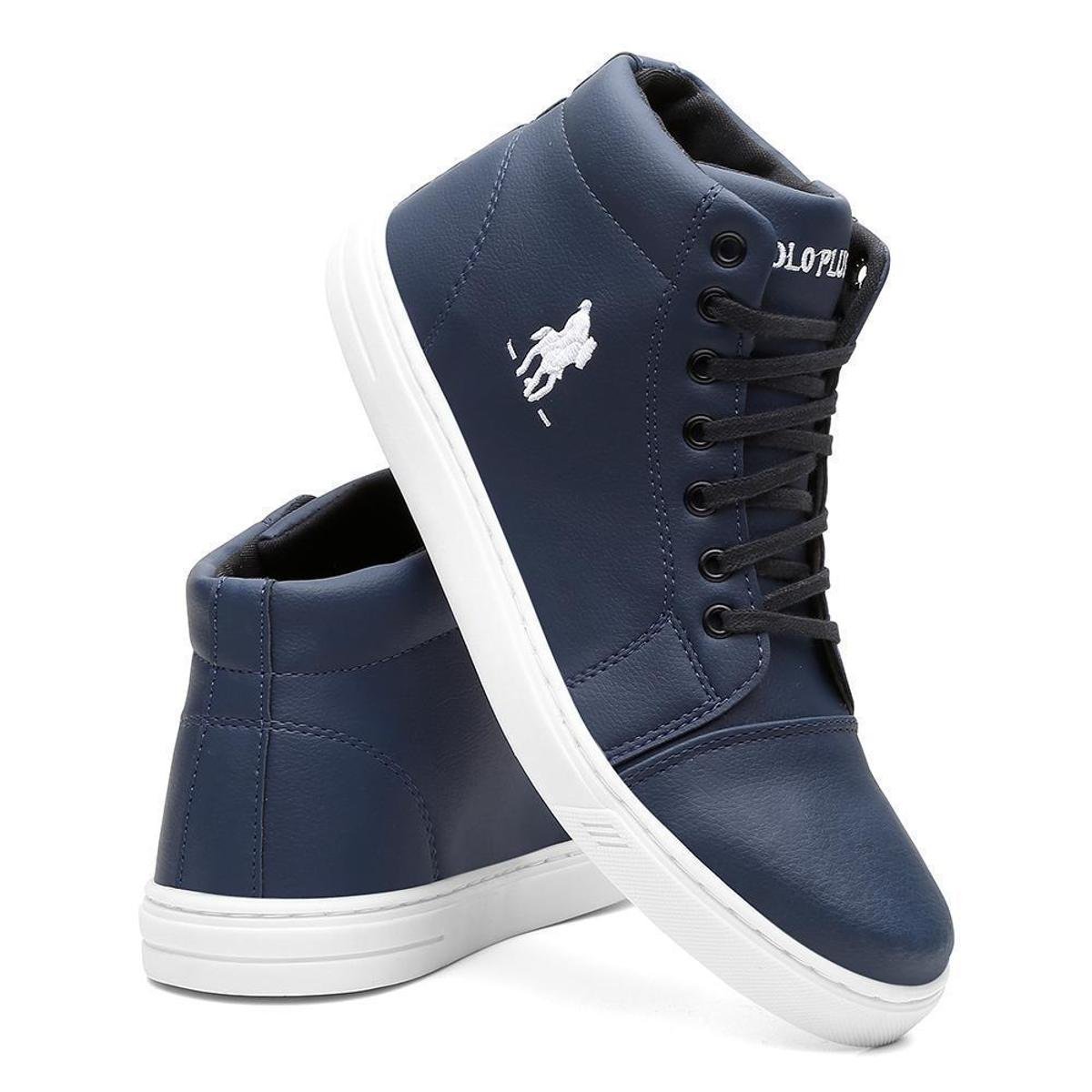 Tênis Polo Masculino Botinha Casual Cano Alto Masculino Leve Dia Dia Menor preço em Tênis Polo Masculino Botinha Casual Cano Alto Masculino Leve Dia Dia