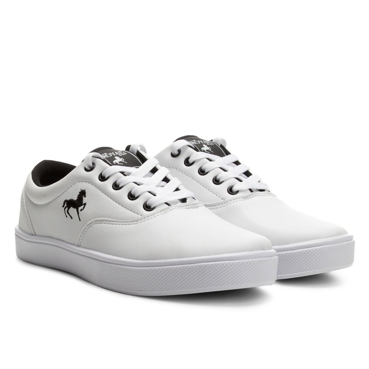 Tênis Polo Royal Montcar Masculino - Branco Menor preço em Tênis Polo Royal Montcar Masculino - Branco