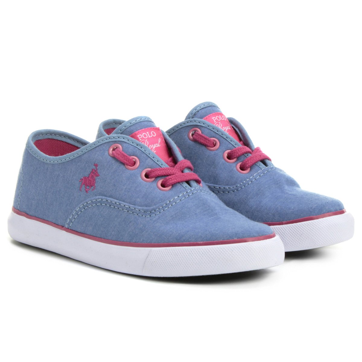 tenis polo infantil feminino