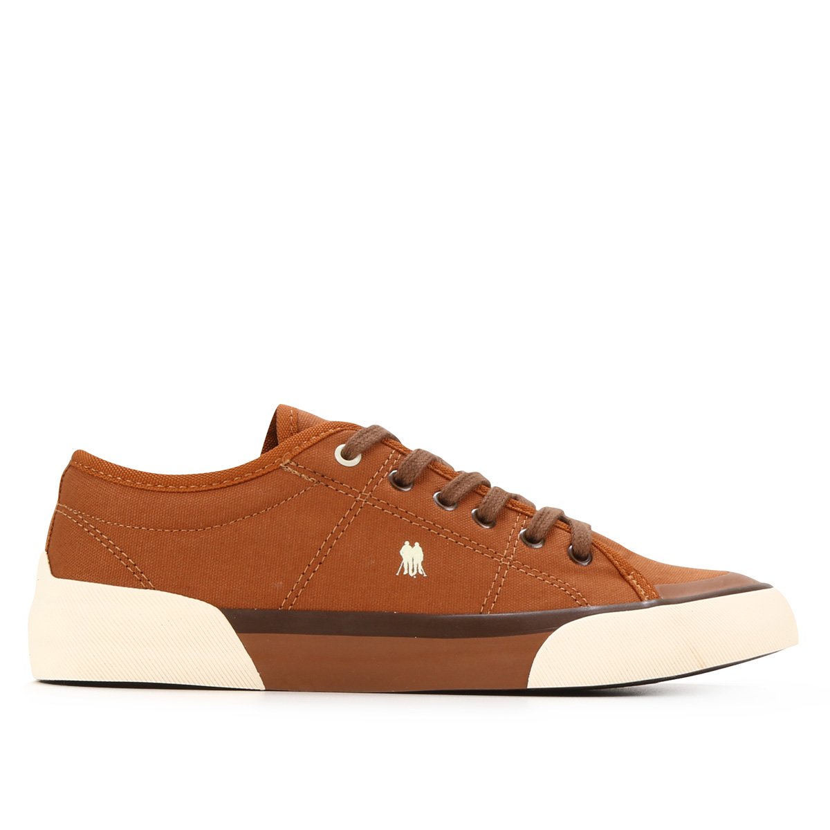 Tênis Polo Wear Barcelona Masculino - Caramelo Menor preço em Tênis Polo Wear Barcelona Masculino - Caramelo