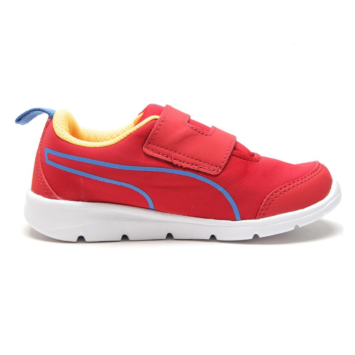 tenis puma vermelho infantil