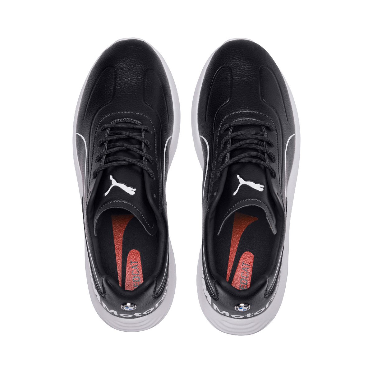 Tênis Puma BMW MMS Speed Cat Evo Synth Masculino Preto e Branco Zattini