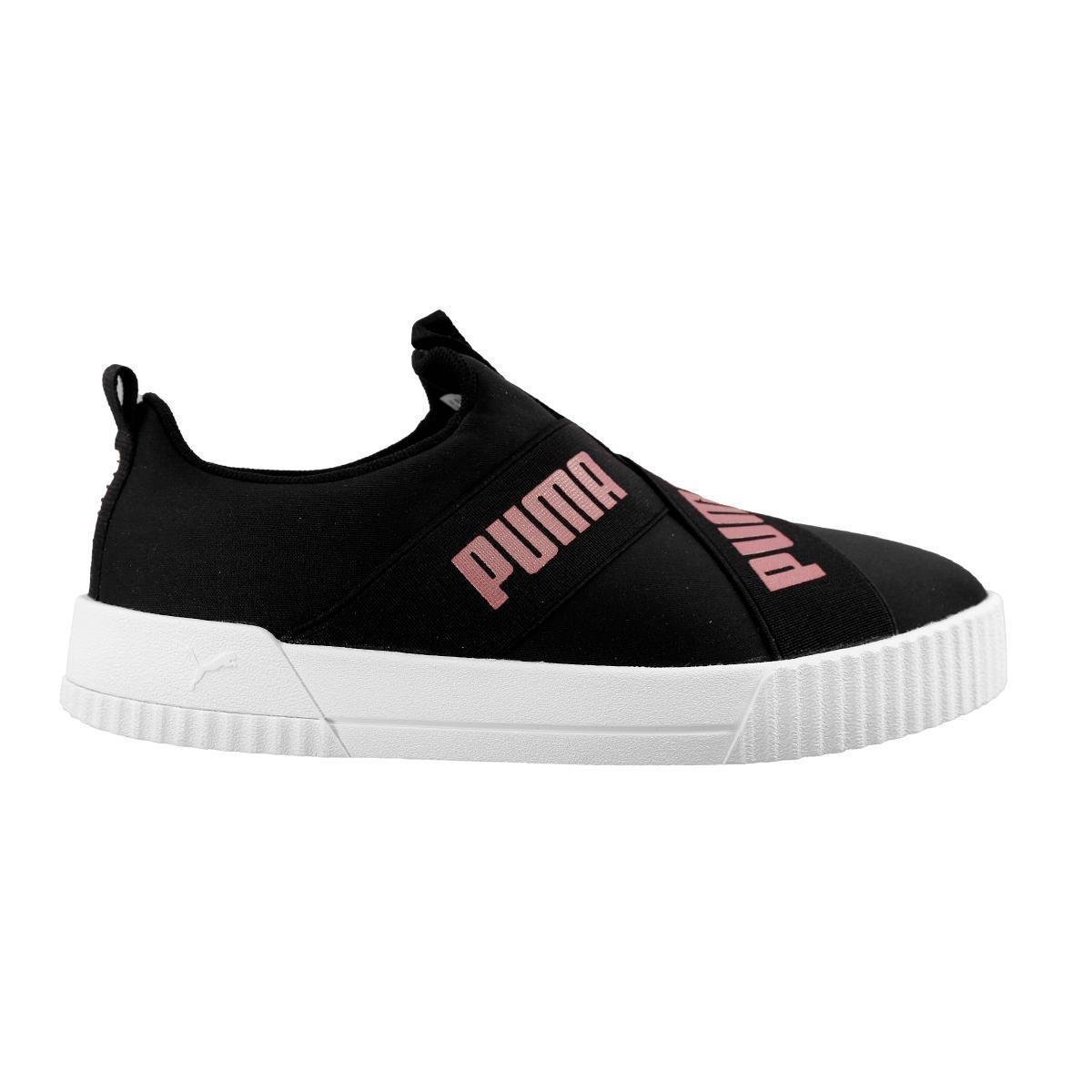 Tênis Puma Carina Slip-on BDP - Preto+Rosa é ruim? Tênis Puma Carina Slip-on BDP - Preto+Rosa é boa?
