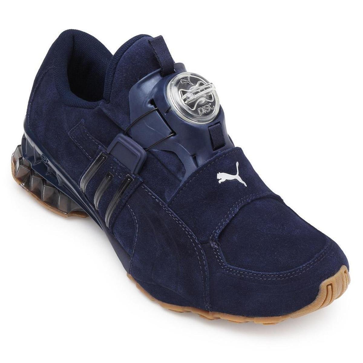 Tênis Puma Disc Cell Aether Masculino - Marinho Menor preço em Tênis Puma Disc Cell Aether Masculino - Marinho