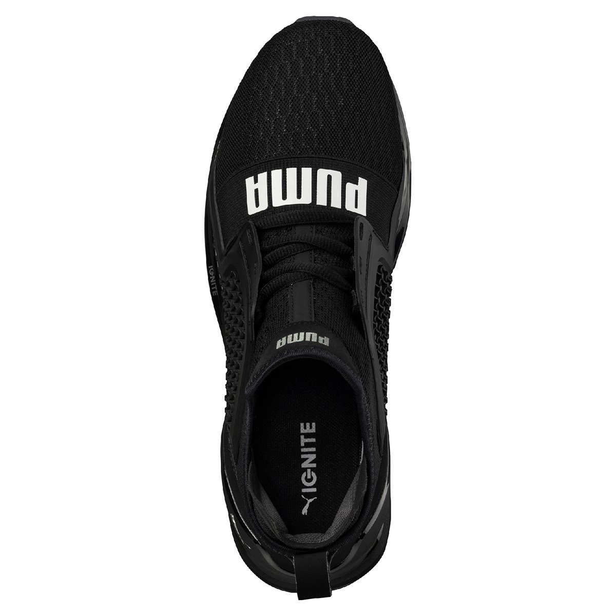 puma ignite limitless preto e branco