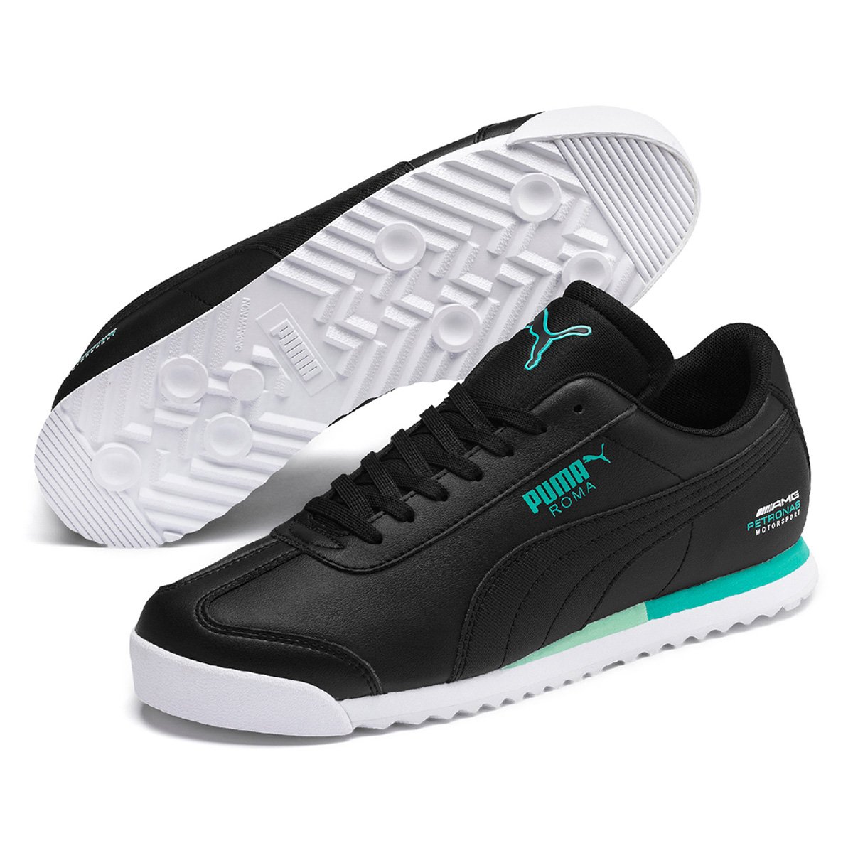 Tênis Puma MAPM Roma Masculino - Preto Menor preço em Tênis Puma MAPM Roma Masculino - Preto