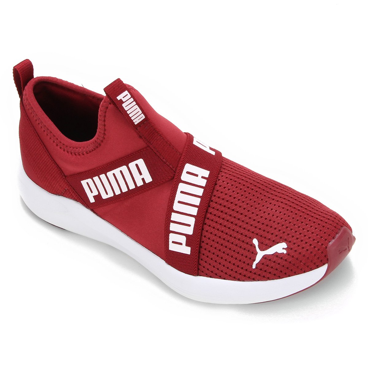 Tênis Puma Prowl Slip-On AOP BDP Feminino - Vermelho Menor preço em Tênis Puma Prowl Slip-On AOP BDP Feminino - Vermelho