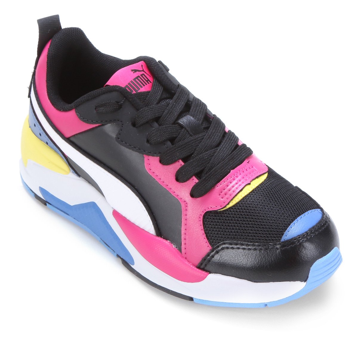 Tênis Puma X-Ray Game Bdp - Preto+Azul Menor preço em Tênis Puma X-Ray Game Bdp - Preto+Azul