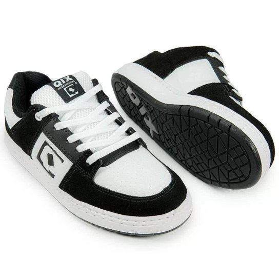 Tênis Qix 90s Retro Skate Unissex / Branco Skateboard