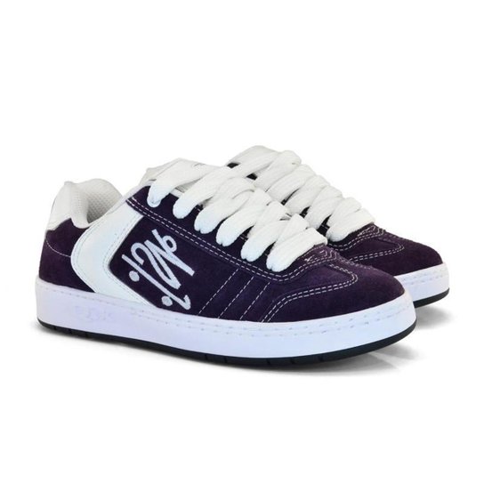 Tênis Qix Chorão Lado B Camurça Street Skate Masculino e Feminino