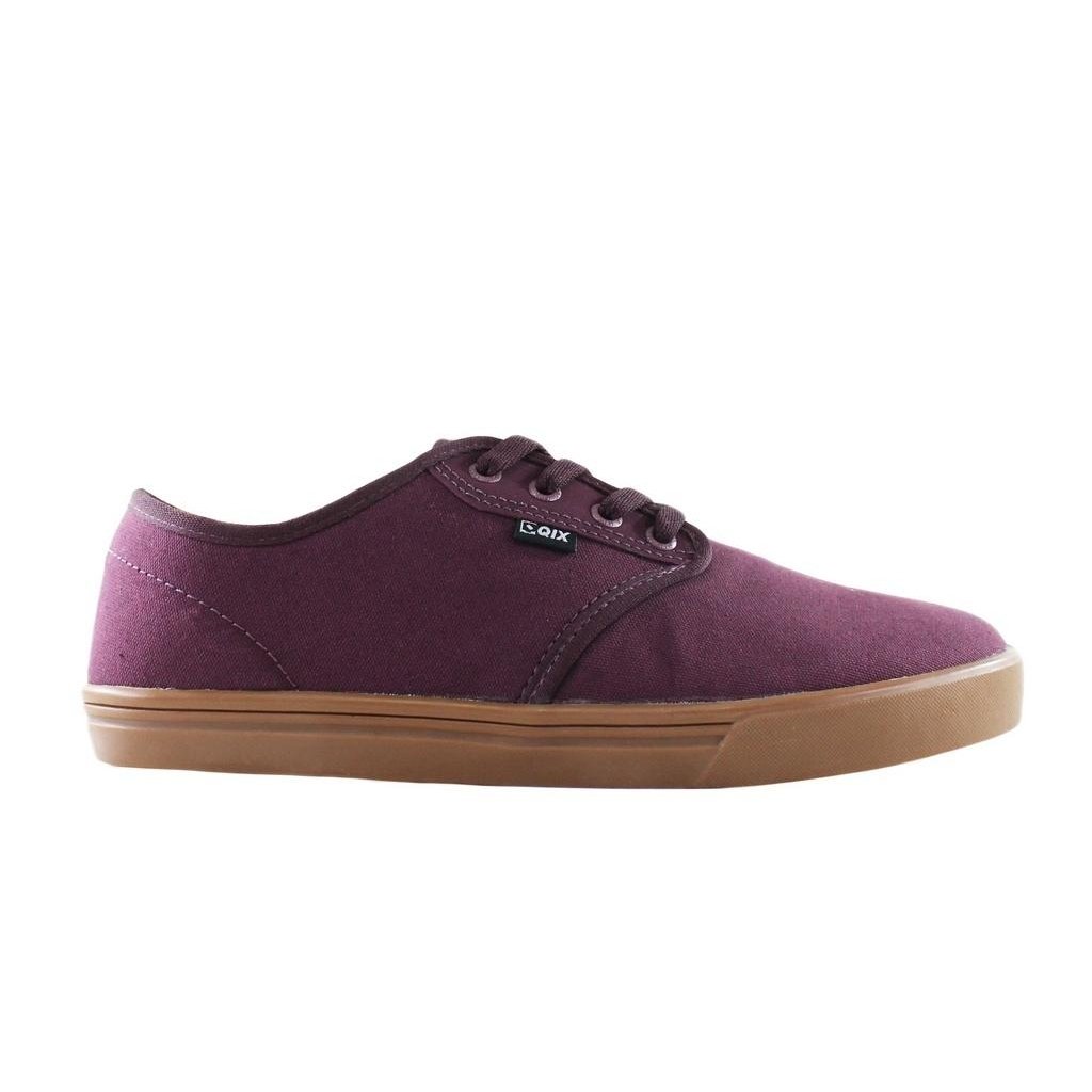 tenis qix feminino vinho