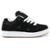 Tênis Qix Plaza 2 Retro Preto Robusto Fat Lace Cadarço Extra - Preto+Branco