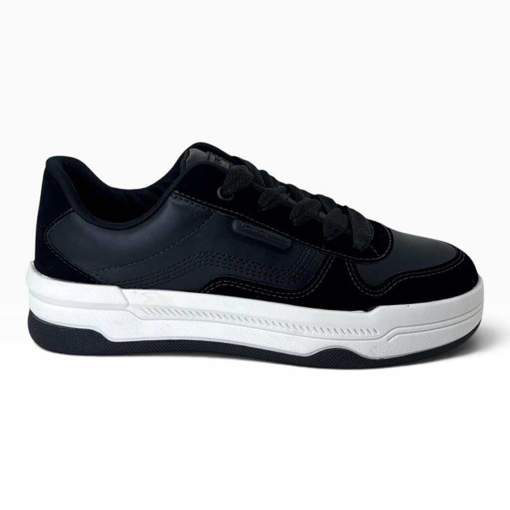TENIS QUIZ FEMININO PLATAFORMA CASUAL 68-2267-15 PRETO