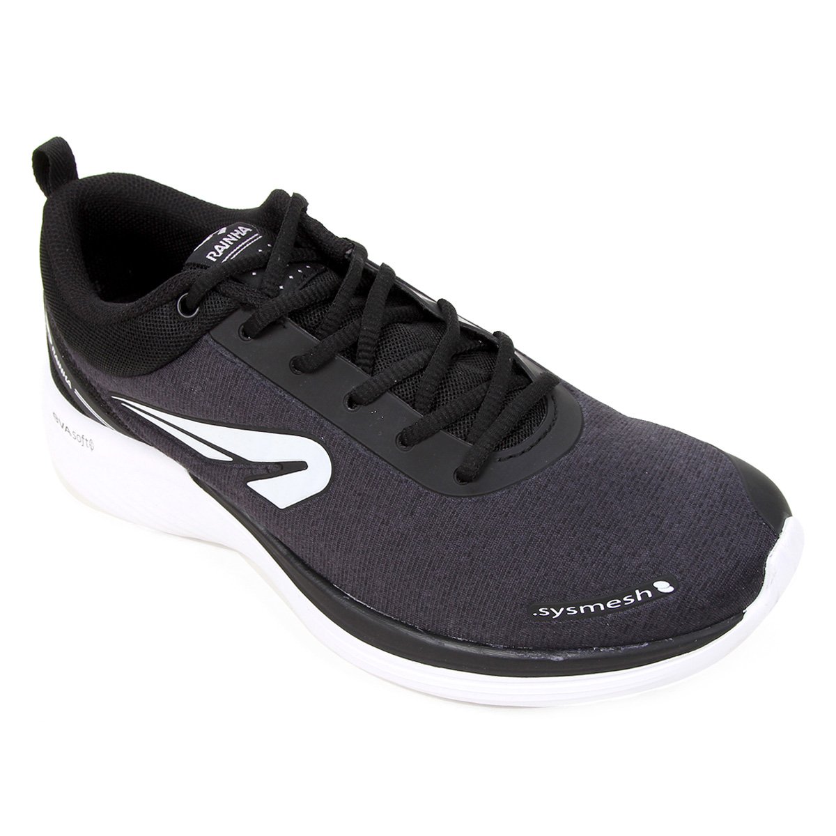 Tênis Rainha Beat Masculino - Preto+Branco é ruim? Tênis Rainha Beat Masculino - Preto+Branco é boa?