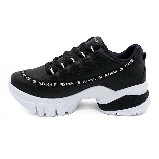 Tênis Ramarim Casual Chunck Sneaker Fly High - Preto